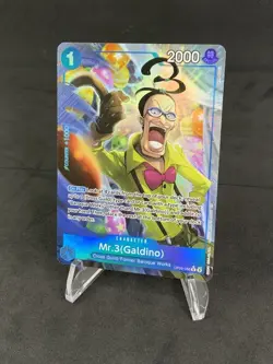 One Piece Mr.3(Galdino) - OP09-056 (Alternate Art) - OP09-056 - R - Foil. - Image 2