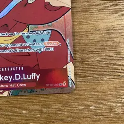 Monkey.D.Luffy (English Version 1st Anniversary Set) ST10-006 One Piece Card - Image 2