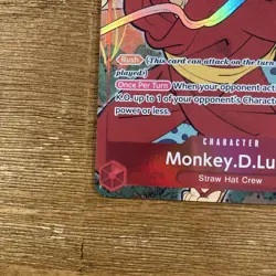Monkey.D.Luffy (English Version 1st Anniversary Set) ST10-006 One Piece Card - Image 3