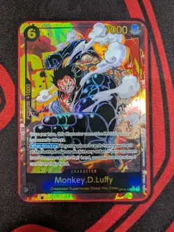 Monkey D. Luffy - OP10-118 Alt Art - Royal Blood - One Piece English - NM - Image 1