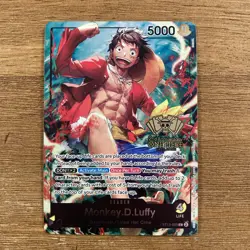 2024 One Piece 2nd Anniversary Tournament Winner Monkey D Luffy #ST13-003 - Image 1