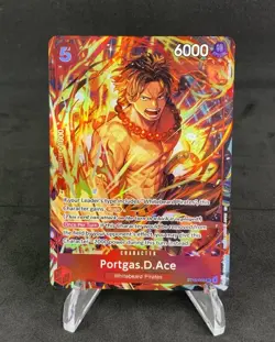 One Piece Sabo-Portgas D. Ace Illustration Box Vol. 5 Promo OP05-007 & ST15-005 - Image 5