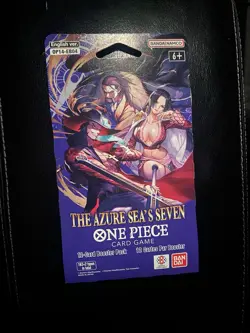 Bandai Namco One Piece The Azure Sea's Seven Booster Pack 5 LEFT!! - Image 1