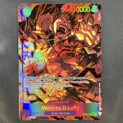 Monkey.D.Luffy OP09-119 Alternate Art Emperors in the New World One Piece TCG - Image 1