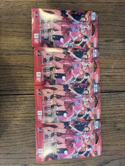 One Piece TCG EB-03 Sleeved Booster Pack Lot of 4 Sealed English - Image 1