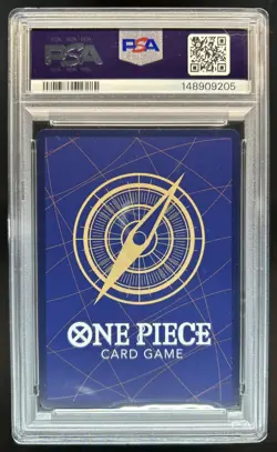 2025 One Piece Monkey D. Luffy Secret Rare Alt Art #OP13-118 PSA 10 - Image 2