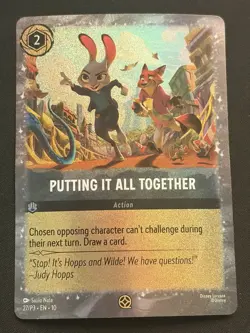 Putting It All Together 27 Disney Lorcana Promo Holo Lot NM Mint Authentic !! - Image 1