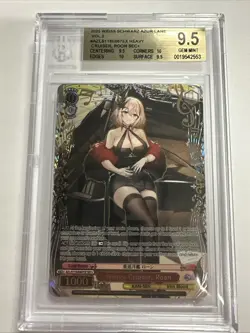 2025 Weiss Schwarz Azur Lane Vol. 2 SEC+ BGS 9.5 Heavy Cruiser Roon - Image 1