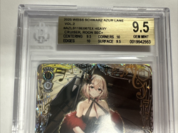 2025 Weiss Schwarz Azur Lane Vol. 2 SEC+ BGS 9.5 Heavy Cruiser Roon - Image 2