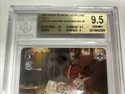 2025 Weiss Schwarz Azur Lane Vol.2 AZL/S119-075SP BGS 9.5 SP Hindenburg - Image 2