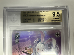 2025 WEISS SCHWARZ AZUR LANE VOL.2 SP #AZLS119E104SP LAFFEY II BGS 9.5 - Image 2
