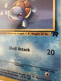 Pokemon Squirtle Card #68/82 First Edition Non-Holo READ - Image 4