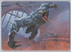 MTG - Spider-Man - Venom, Evil Unleashed Art Card #12 -r475 - Image 1