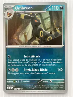 Umbreon 059/131 Master Ball GREAT Centering | + PRE Card Lot - IR MB EX Rares - Image 1