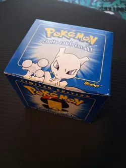 Rare Pokemon Burger King 23k Gold Plated Trading Card Mewtwo Sealed in box. - Image 1