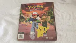 Vintage Pokemon Card 3 Ring Binder 1999 Nintendo Ash Brock Misty Pikachu - Image 4