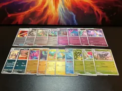 LOT OF 18+ Pokemon TCG Phantasmal Flames Reverse Holo Cards NM Pack Fresh 🐦‍🔥 - Image 1
