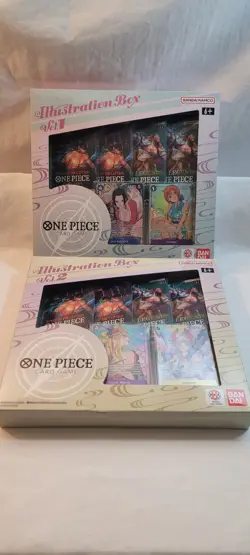 One Piece Card Game Illustration Box Vol. 1-6 Factory Sealed - Image 2