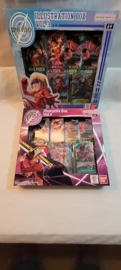 One Piece Card Game Illustration Box Vol. 1-6 Factory Sealed - Image 4