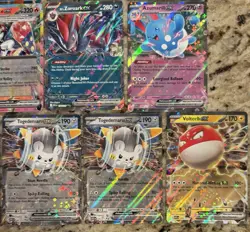 Ascended Heroes Pokemon Full Art, Mega EX, Lot Of 16 Cards - Mega Feraligatr EX - Image 5