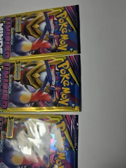 POKEMON-SUN & MOON-UNIFIED MINDS-3 CARD-MINI BOOSTER PACK-LOT OF 3-SEALED - Image 5