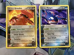 Pokemon TCG Card Lot LP-MP| Kyogre, Groudon, Regis |READ DESCRIPTION - Image 1