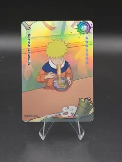 Naruto Uzumaki NRV01-SR-006L2 English Naruto Kayou Card Heavens Scroll NM - Image 1