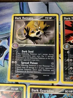 Pokemon TCG Card Lot LP-MP | Dark Tyranitar, Dragonair + more | READ DESCRIPTION - Image 3