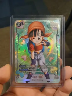 Pan : GT FB09-112 Alternate Art Dual Evolution Dragon Ball Card English Fusion - Image 1