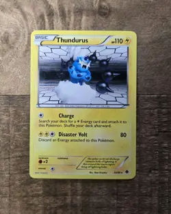 Pokemon Emerging Powers 35/98 Card - Thundurus - Image 1
