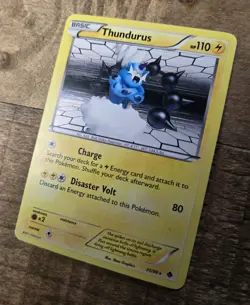 Pokemon Emerging Powers 35/98 Card - Thundurus - Image 2