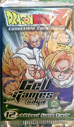 2002 score Dragon Ball Z CCG Cell Games Saga One 12 Card Booster Pack English LE 729946851124 - Image 3