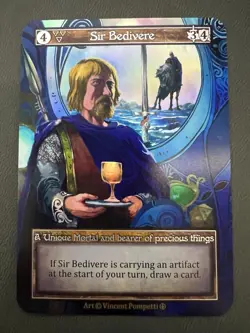 Sir Bedivere FOIL NM/M Unique Sorcery Contested Realm Arthurian Legends - Image 1
