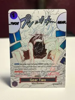 Gear Two (Alternate Art) [OP11 - OP11-080] - NM [Foil] TCG One Piece - Image 1