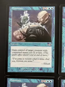 4x Dominate #31 Nemesis Magic MTG LP - Image 2