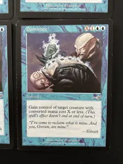 4x Dominate #31 Nemesis Magic MTG LP - Image 5