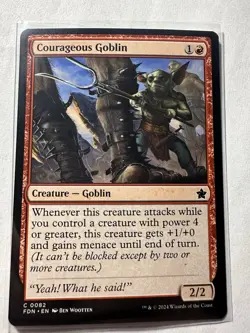 Courageous Goblin Foundations Regular - Image 1