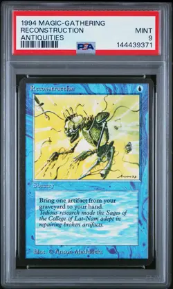 1994 MAGIC: THE GATHERING ANTIQUITIES RECONSTRUCTION PSA 9 - Image 1
