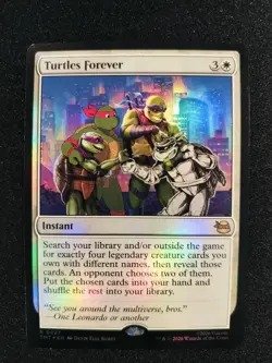 MTG Turtles Forever Foil 0027 TMNT TMT NM - Image 1