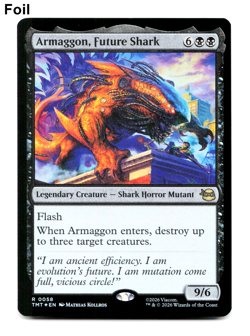 Armaggon, Future Shark (FOIL) - [Teenage Mutant Ninja Turtles] MTG TMT 0058 💀 - Image 1