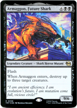 Armaggon, Future Shark (FOIL) - [Teenage Mutant Ninja Turtles] MTG TMT 0058 💀 - Image 3