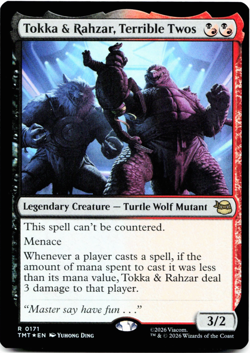Tokka & Rahzar, Terrible Twos (FOIL) - [Teenage Mutant Ninja Turtles] MTG 💀🔥 - Image 2