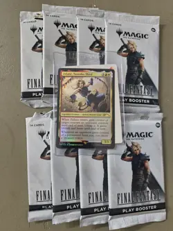 Magic the Gathering Final Fantasy Booster Packs OPEN PACKS - Image 1