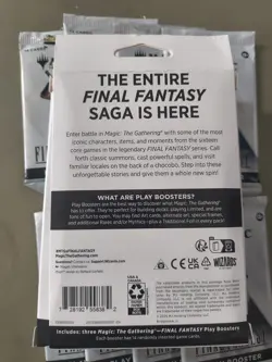 Magic the Gathering Final Fantasy Booster Packs OPEN PACKS - Image 3