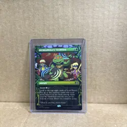 Michelangelo's Technique (Showcase) Teenage Mutant Ninja Turtles Foil - Image 1