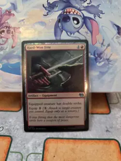 Hard-Won Jitte (Foil) 0091 - TMT Teenage Mutant Ninja Turtles TMNT - MTG - Image 1