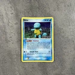 Pokemon Ditto Squirtle 40/113 Delta Species Reverse Holo Stamped Rare LP/MP - Image 1