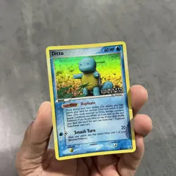 Pokemon Ditto Squirtle 40/113 Delta Species Reverse Holo Stamped Rare LP/MP - Image 4