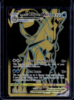 2022 Pokemon SWSH Ice Rider Calyrex VM Trainer Gallery #TG29/TG30 - Image 1