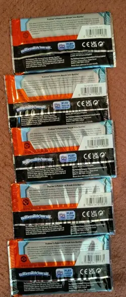 Pokemon Journey Together Booster Pack Lot Of 5 - Image 2